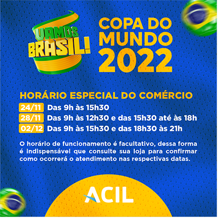 Prefeitura terá expediente diferenciado nos dias de jogos do Brasil na Copa  do Mundo 2022, copa do mundo 2022 jogo 